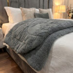 The Karpasah - Super Soft Rabbit Fur and Sherpa Winter Blanket photo review